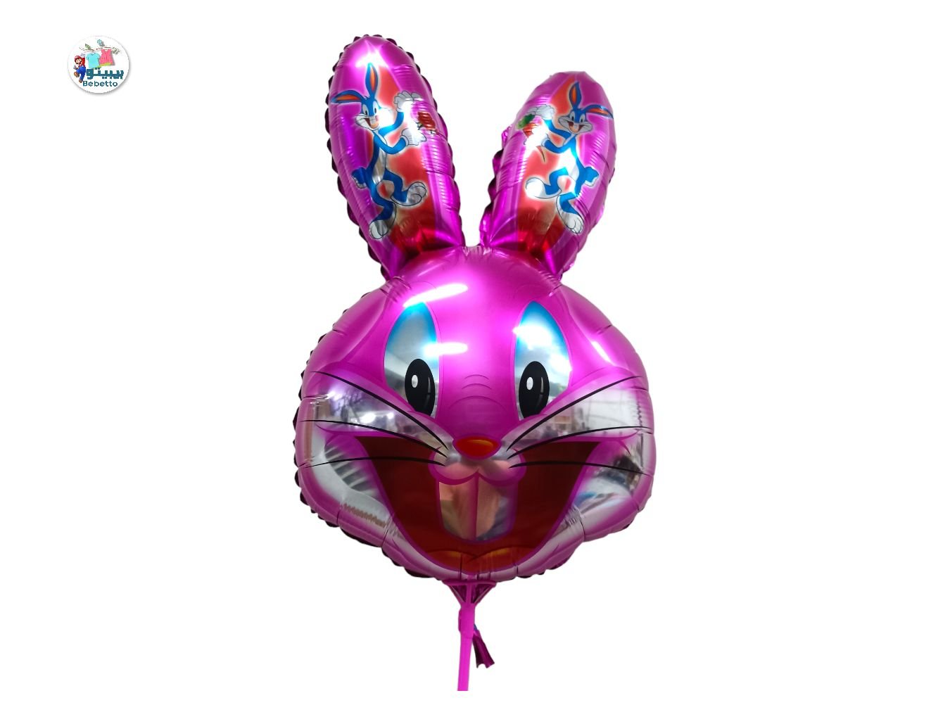 Foil Animal balloon Rabbit Head Shaped Easter Balloon -Z66 \ E703227 - Image 1