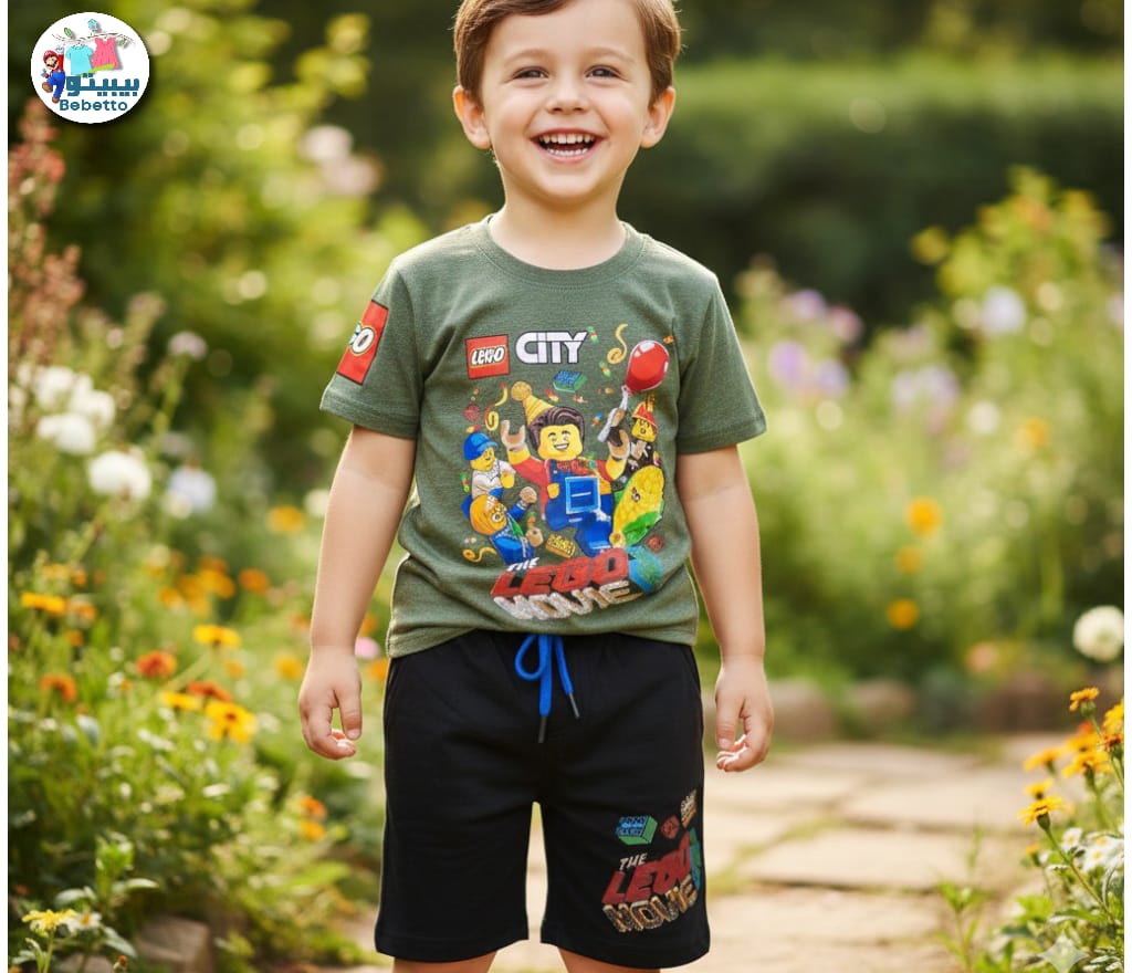 Bebetto t-shirt and shorts set 150D \ G114813 - Image 1