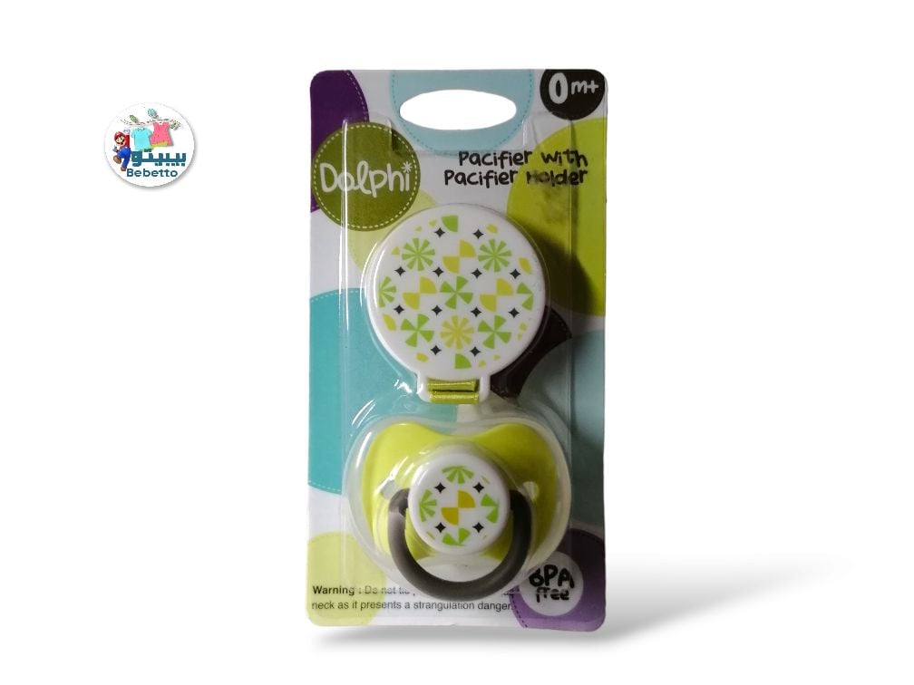 DOLPHI PACIFIER WITH PACIFIER HOLDER -C3 \ 8850217065680 - صورة 1