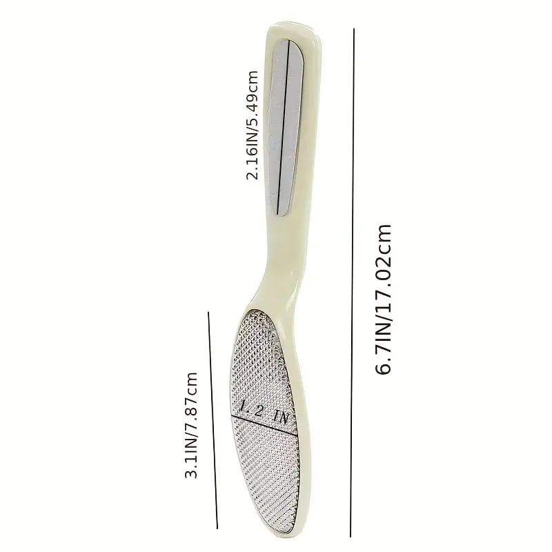 Dead Skin Remover Pedicure Tool Foot Care Tool Dropshipping Foot File Stainless Steel Foot Rasp With Plastic Handle Callus D11 \ 6224512000172 - صورة 8