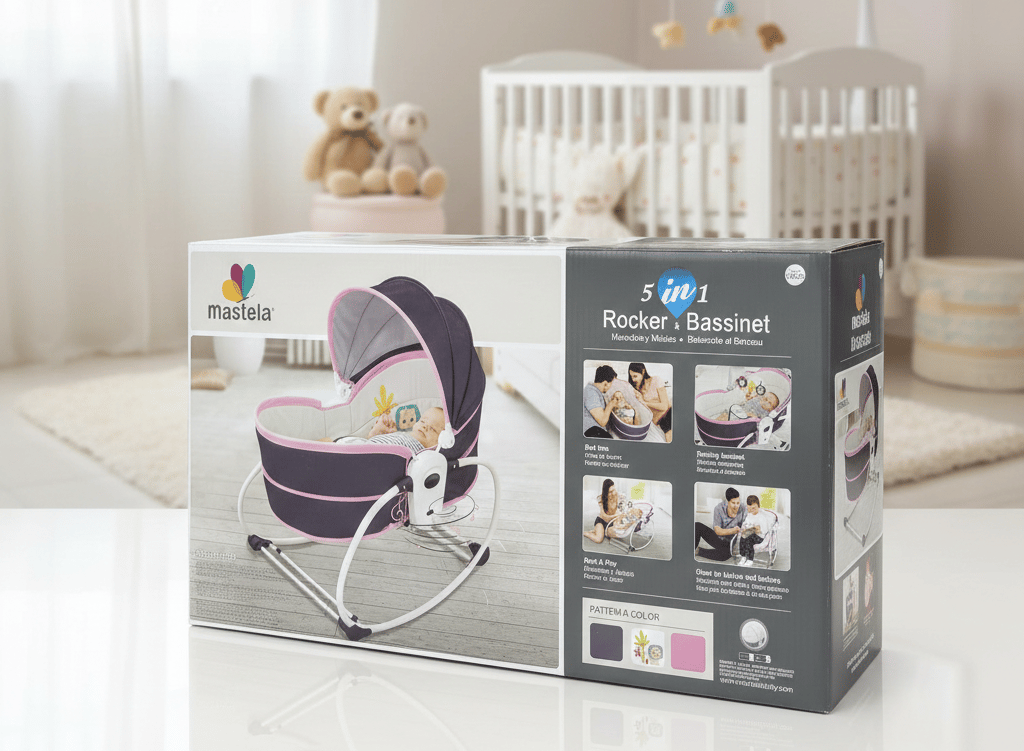 Mastela 5-in-1 Rocker & Bassinet Z23 \ F9209401 - Image 1