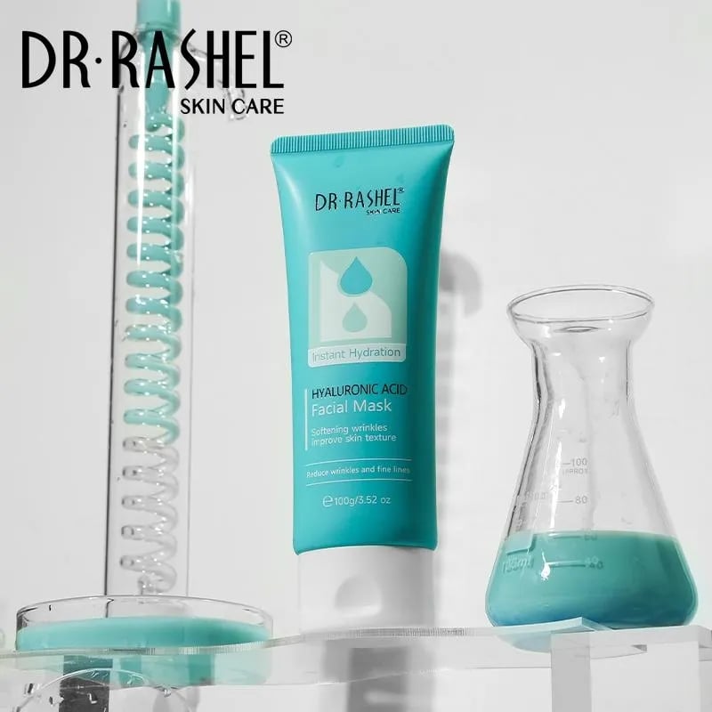 DR.RASHEL Moisturizer and Hyaluronic Acid Glow, Wrinkle Relief, Skin Improvement and Fine Lines Mask 100ml -A41 \ F011208 - Image 6