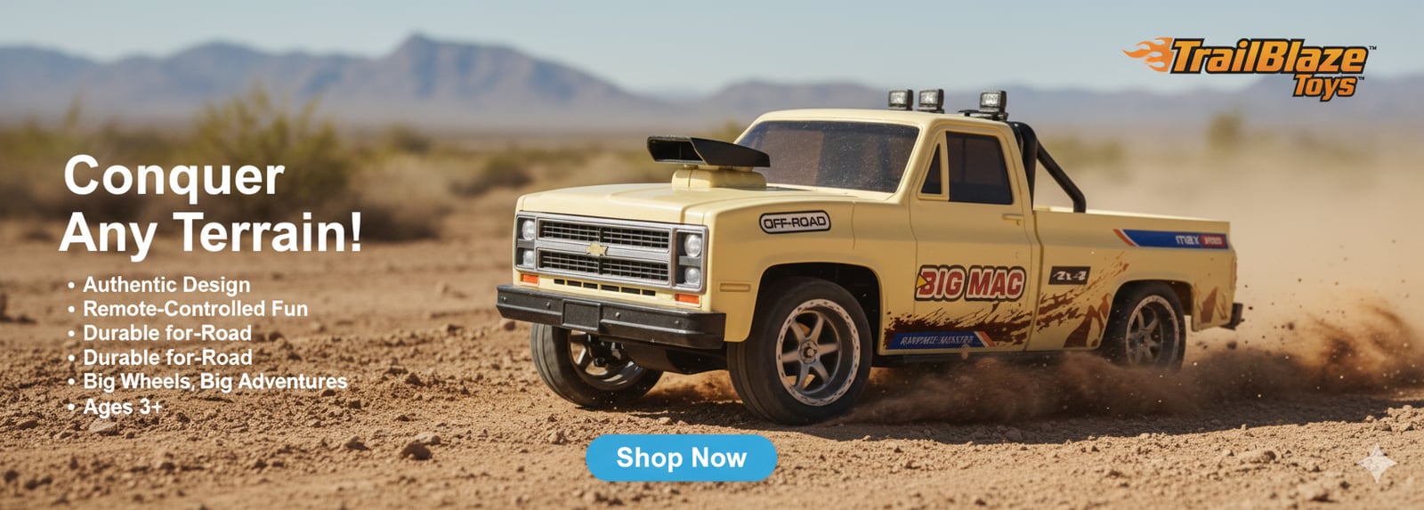 TrailBlaze Toys remote-controlled toy pickup truck F1 \ F1225202 - Image 1