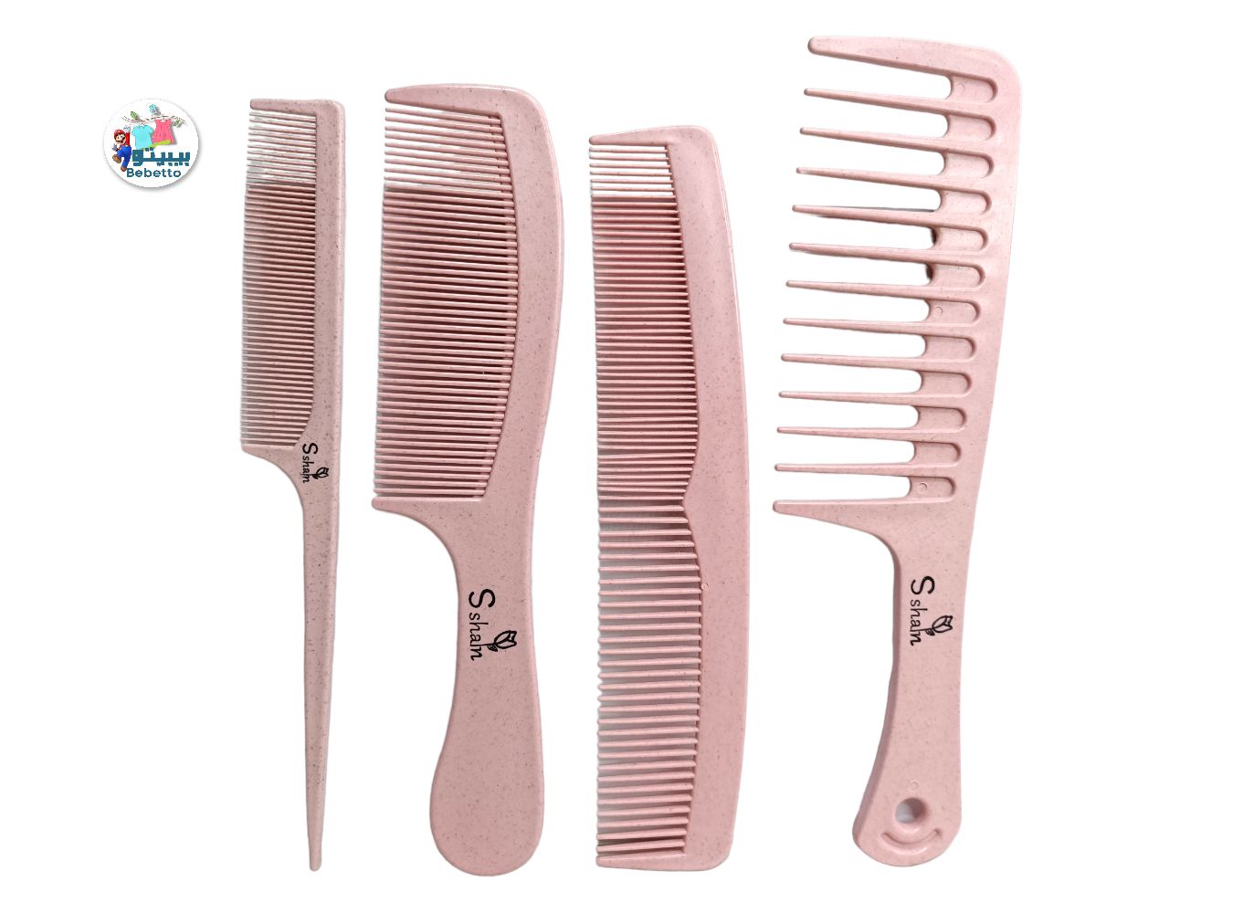 4pcs hair comb for girl & woman -D15 \ E505847 - صورة 2