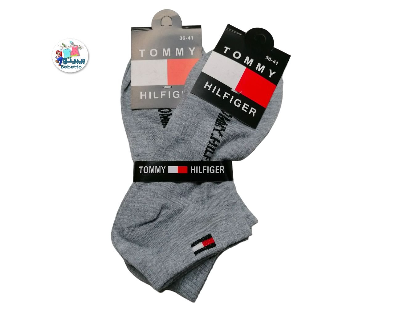 TOMMY HILFIGER SOCKS 1000D \ E305819 - صورة 2