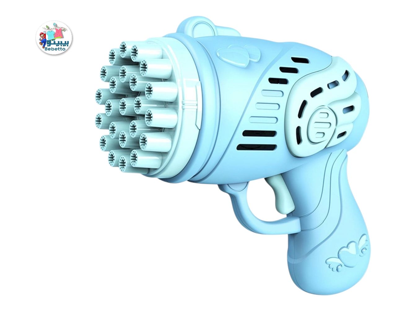 Automatic Gatling Bubble Maker Kids Outdoor Electric Bubble Machine Toys for Boys Girls Birthday Gift, for Party, Spring Outing C28 \ E1110184 - Image 1