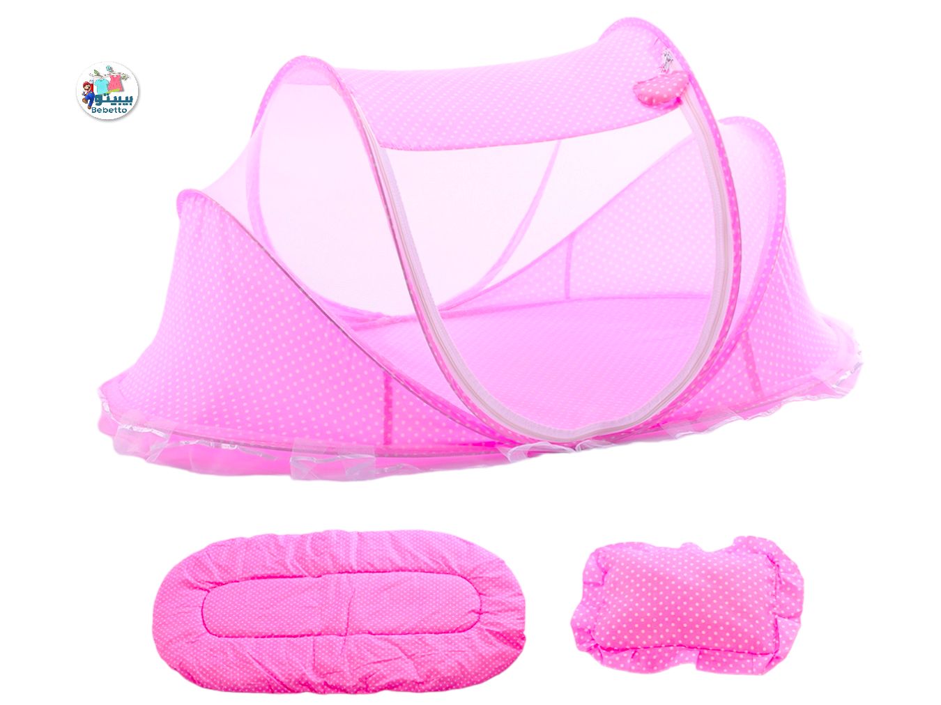 Portable Folding Baby Travel Bed Crib Netting Kids Cots Newborn Foldable Sleeping Bed Mosquito Net Play Tent House 1750B \ 21539 - Image 1