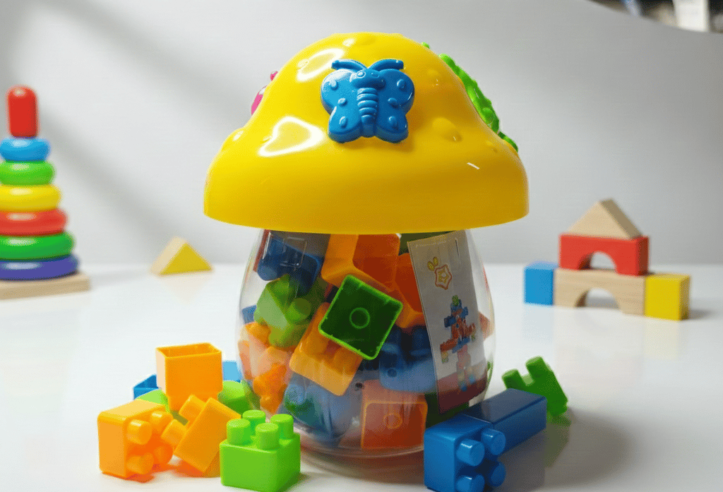 Mini Retro Cars Preschool Block Toy Set F34 \ F1211209 - Image 1