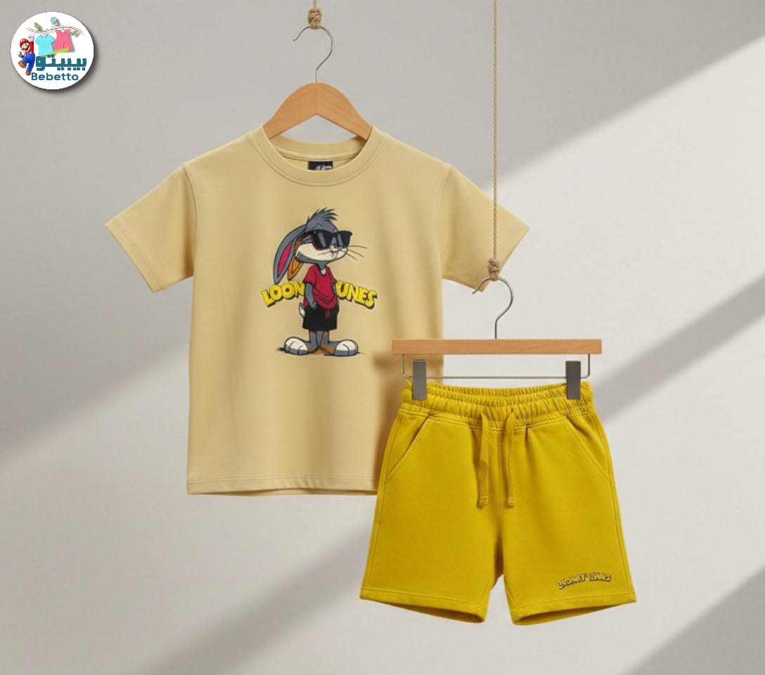 Bebetto children's t-shirt and shorts set 650B \ G222925 - Image 1