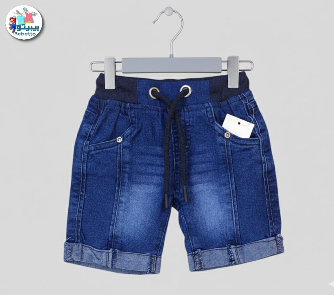 boys' jeans shorts are from the brand Bebetto 550E \ G212914 - Image 1