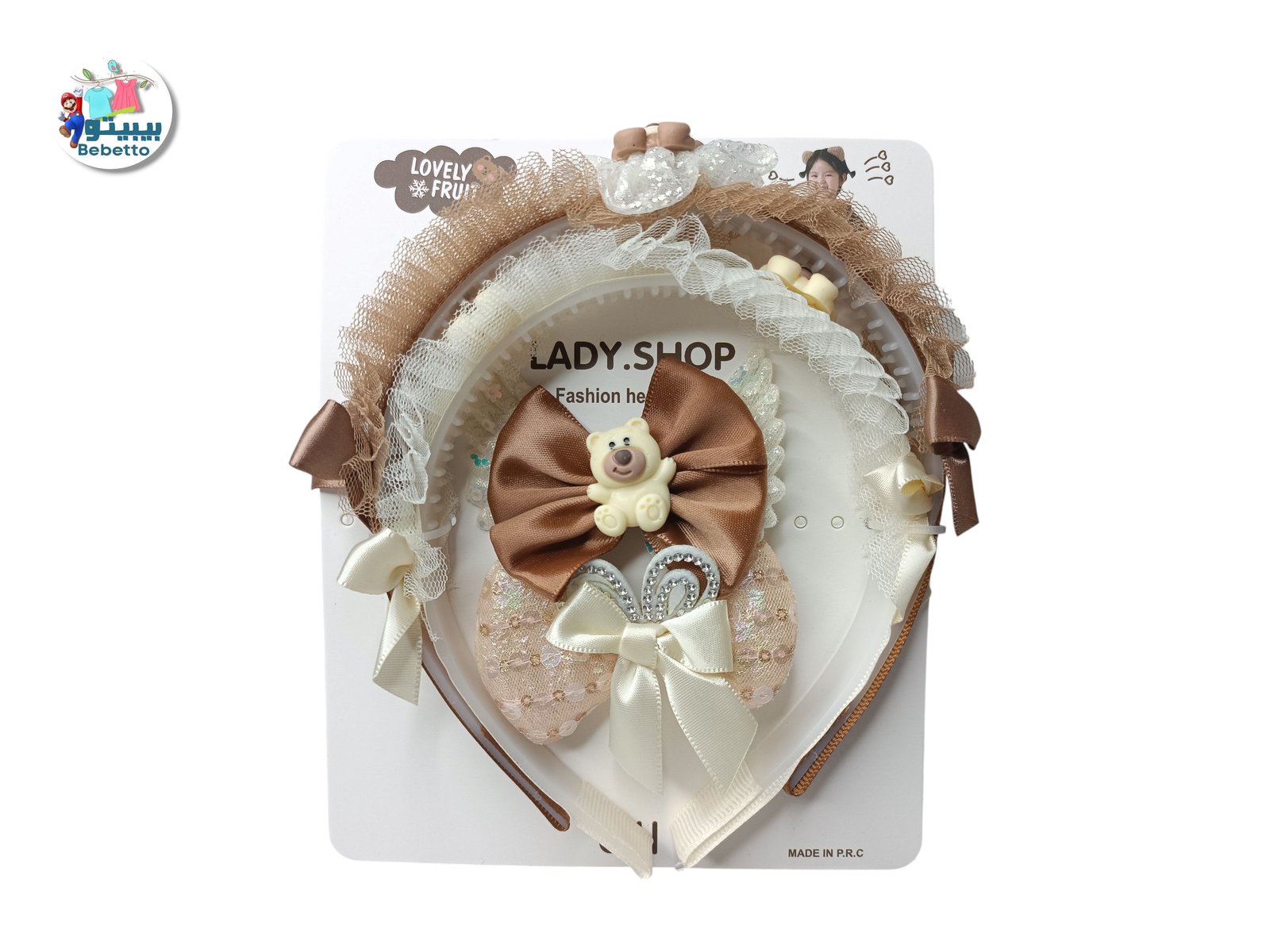 HAIR BAND & HAIR CLIP C1 \ F080705 - صورة 10