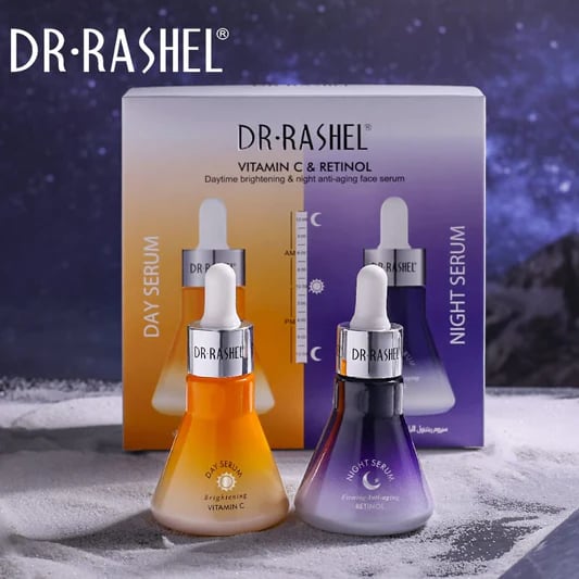 Dr. Rashel Vitamin C & Rentinol Day & Night Face Serum G41 \ 6971764154886 - صورة 1