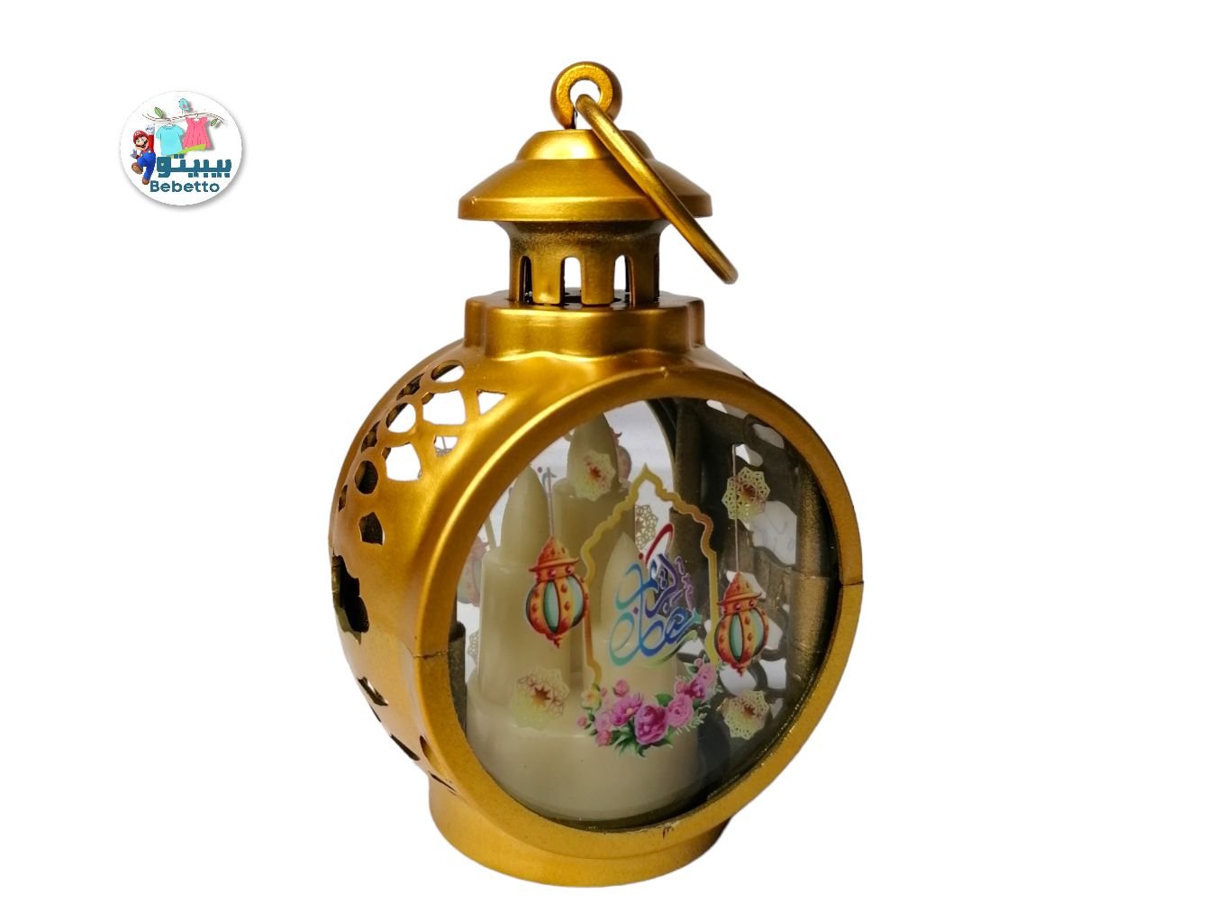 LED CANDLE LANTERN GOLDEN -Y2 \ E0208662 - Image 2