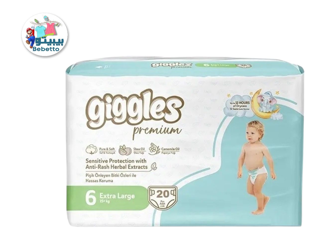 Giggles Premium 6 Extra Large 15+Kg F26 \ 8680131206926 - Image 1