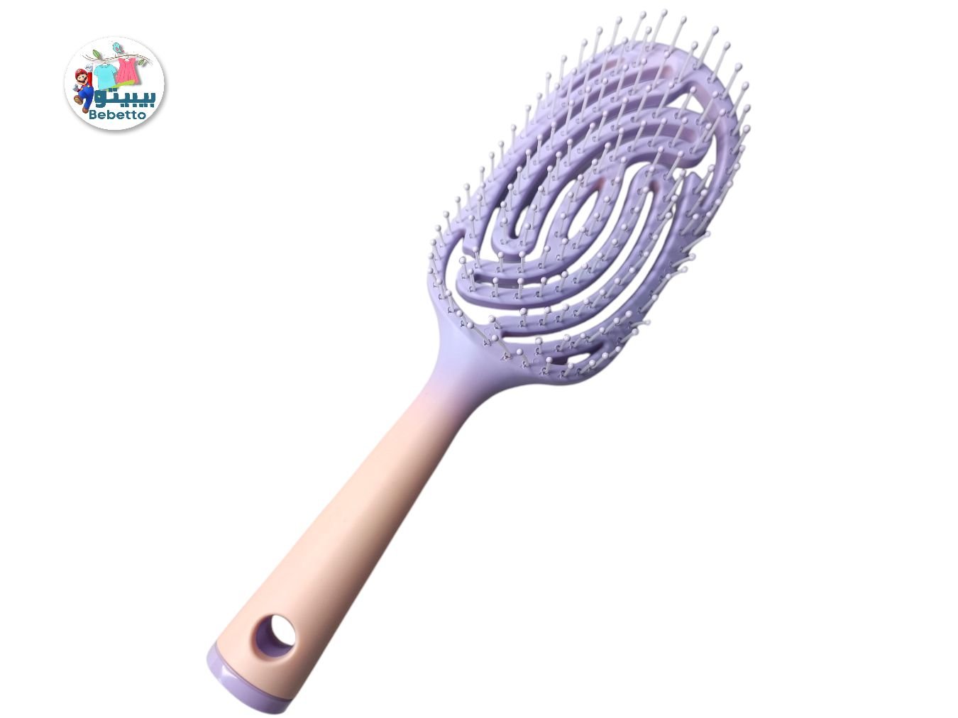Massage Comb Hollow Vented Detangling Hair Brush for Women -F12 \ E121294 - Image 5