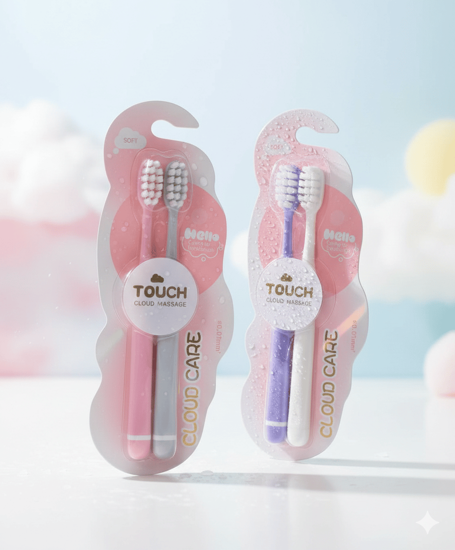 2pc soft toothbrush G42 \ 6970058674024 - Image 1