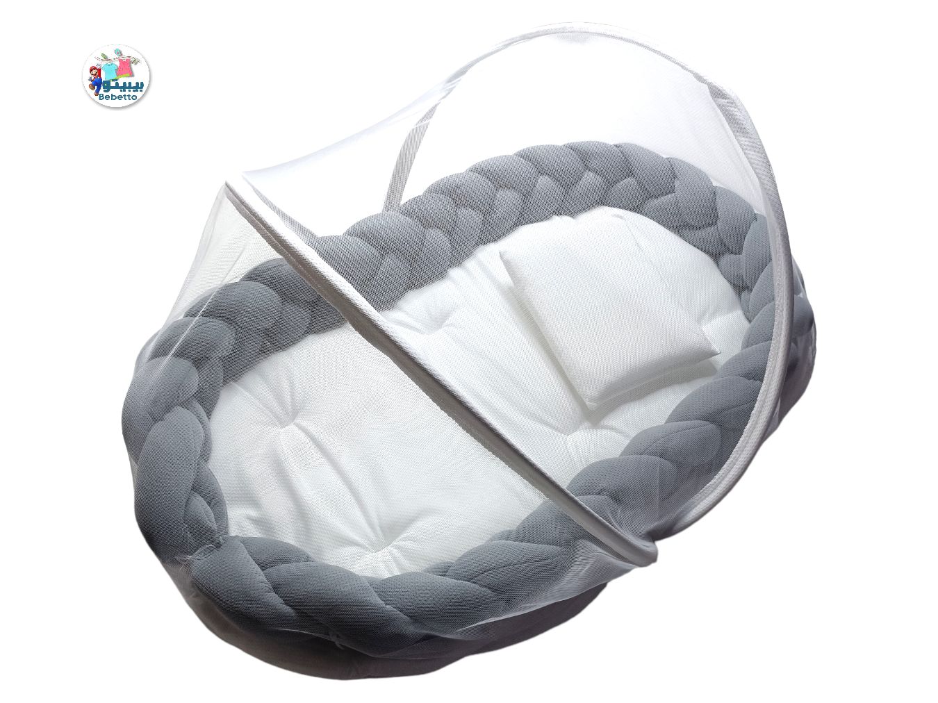 Folding Portable Baby Carriage Mosquito Net Nursery Baby Cradle Mosquito Net Newborn Bed Moustiquaire De Lit Household Item Z41 \ D1059182 - Image 2