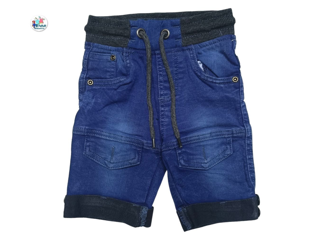 BOYS JEANS SHORT 500E \ E815576 - Image 1