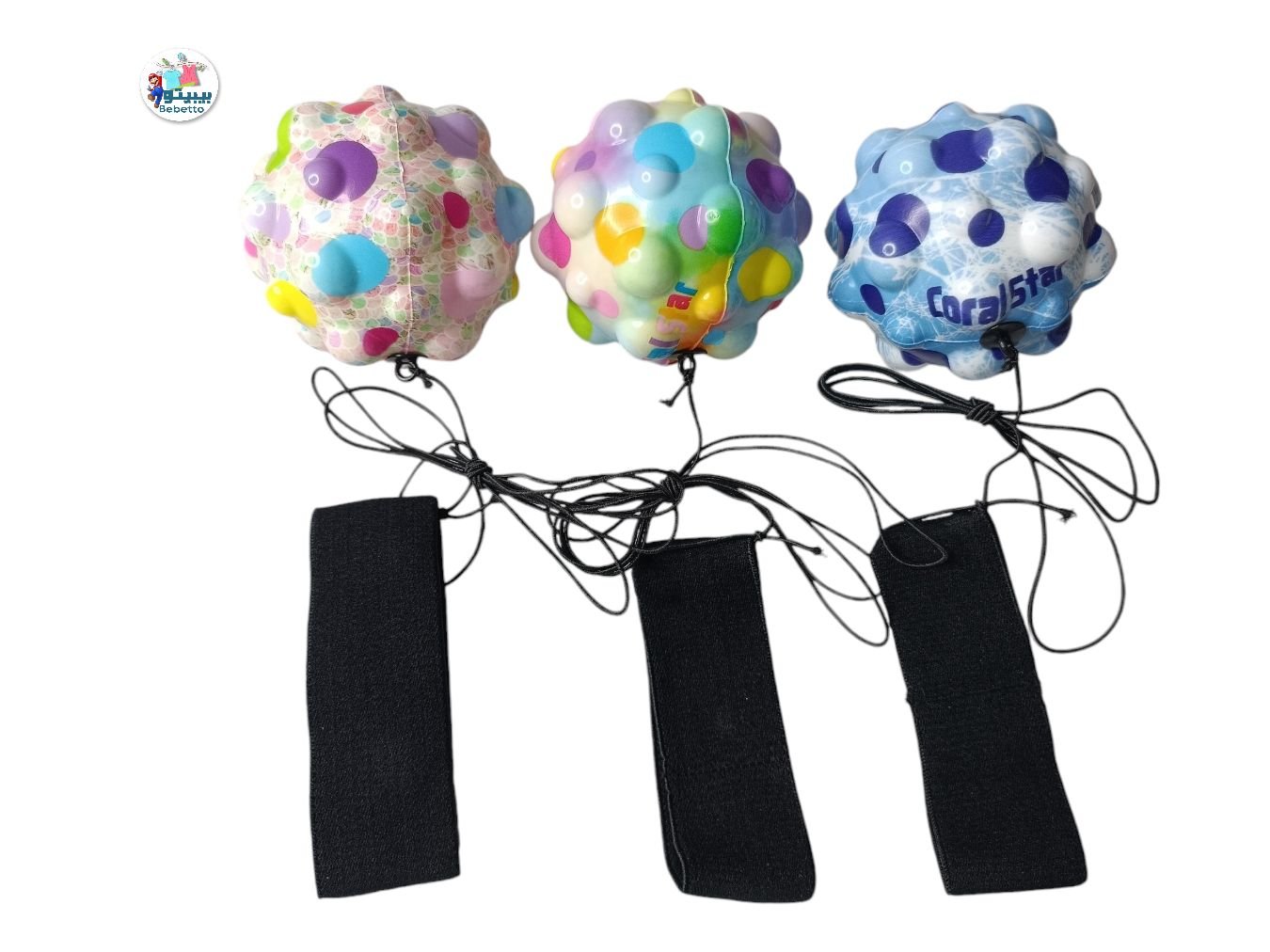 Ball -Space Ball Super High Bouncing Ball - Neon Coloured Indoor And Outdoor Ball Ages -F17 \ E090611 - Image 1