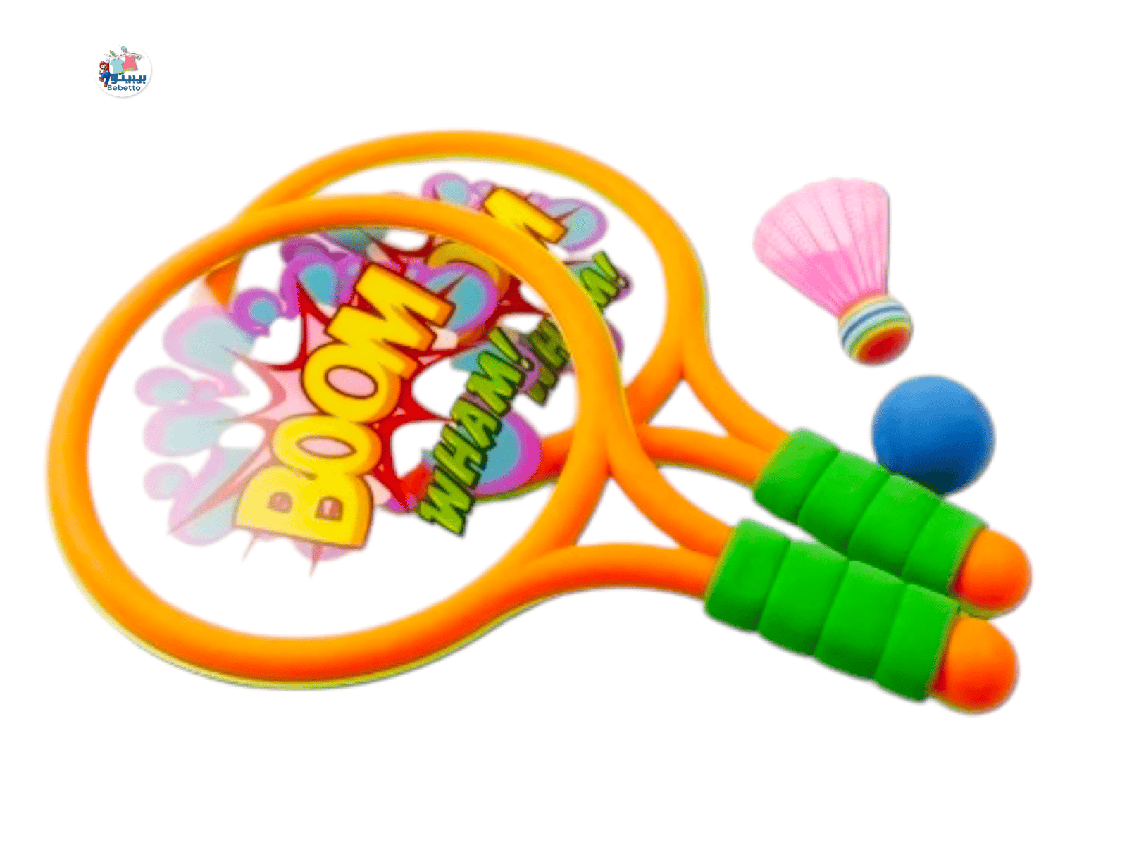1Set Plastic Children Badminton Toys Outdoor Indoor Sports Entertainment Toys Tennis Rackets Parental Children Toys Kids Gifts YJN -F9 \ E081958 - Image 2