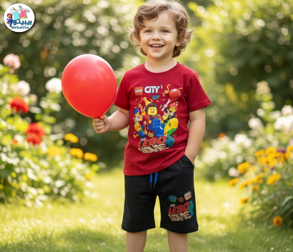 Bebetto t-shirt and shorts set 150D \ G114812 - Image 1
