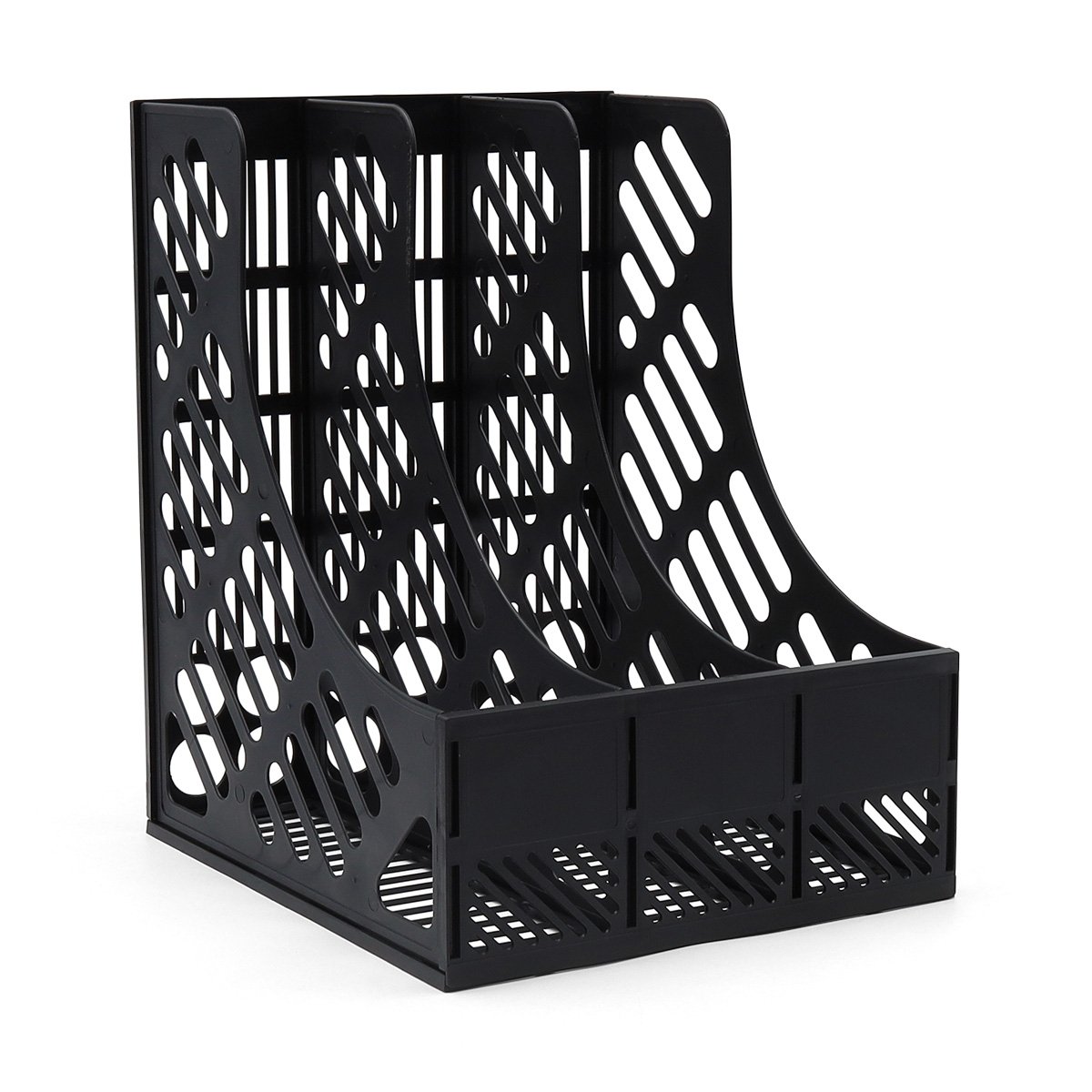  Three Tier Desktop File Organizer BLACK D30 \ 6935200001080 - Image 1