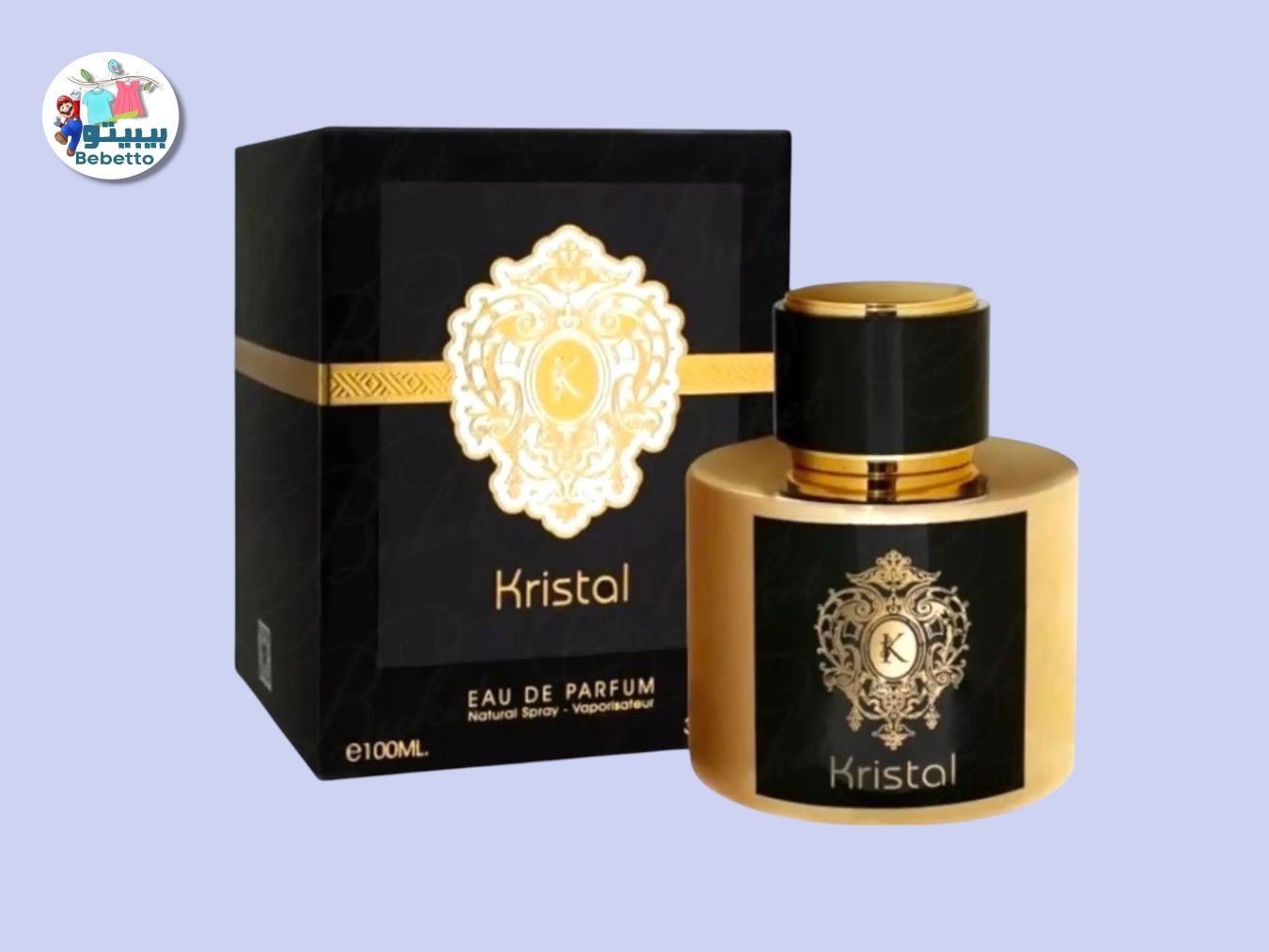 Eau de Parfum Kristal, Fragrance World, Unisex 100ml B42 \ 6291108324554 - Image 1