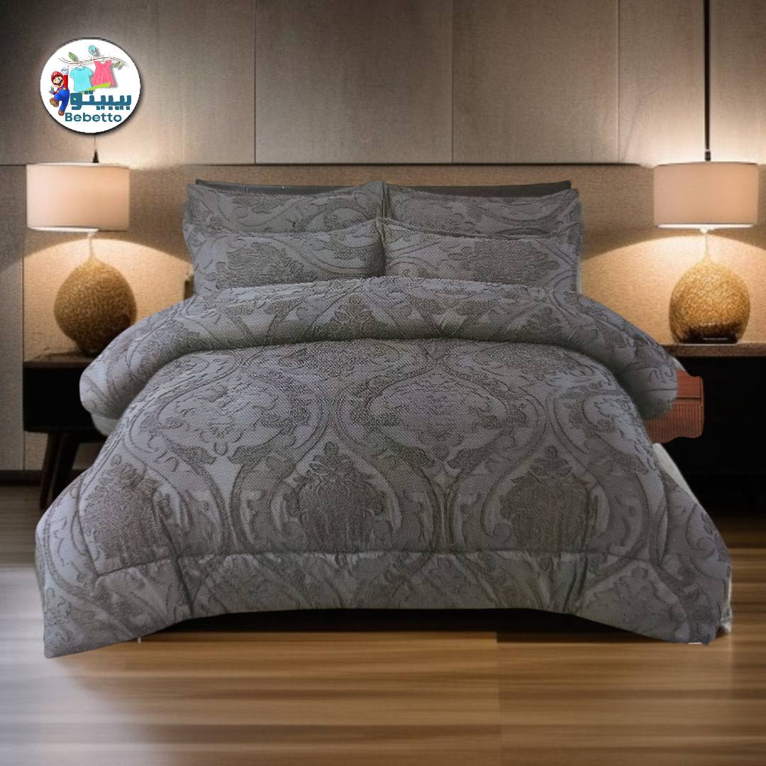 Sleep Night King Size Velvet Comforter Set 6 Pieces Z50 \ F5119553 - Image 2