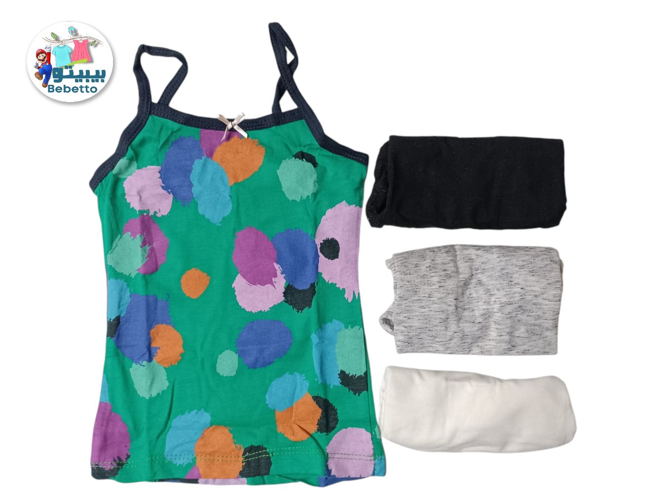 Juniors Printed Vests 1pcs 350B \ F404821 - Image 1