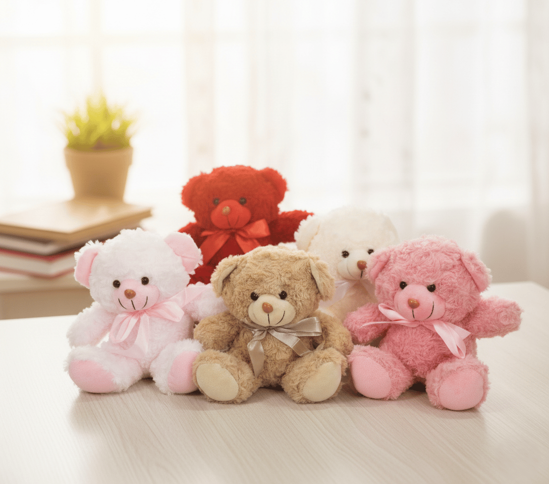 Buy 1 piece Mini teddy bear plush stuffed toy C1 \ G010970 - Image 1