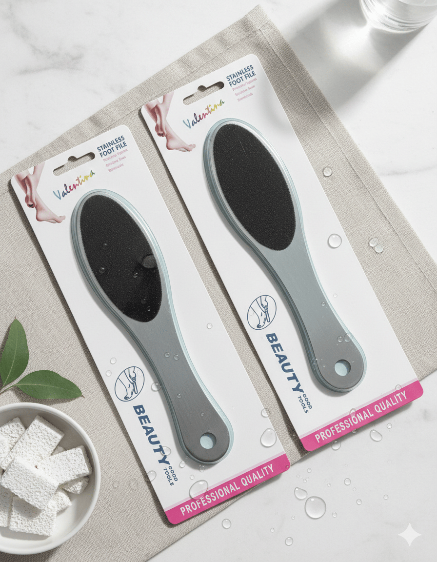 Valentina stainless foot file A12 \ 6972994400163 - Image 1