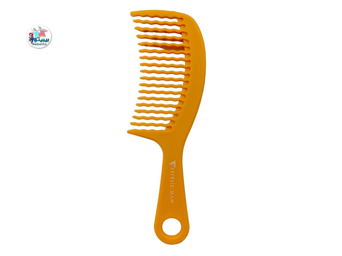 Small Large-tooth Curly Hair Comb Smooth Hair Comb Wide-tooth No Knot Thickened Hairdressing Salon DIY Comb Styling Tool D15 \ E504759 - Image 1