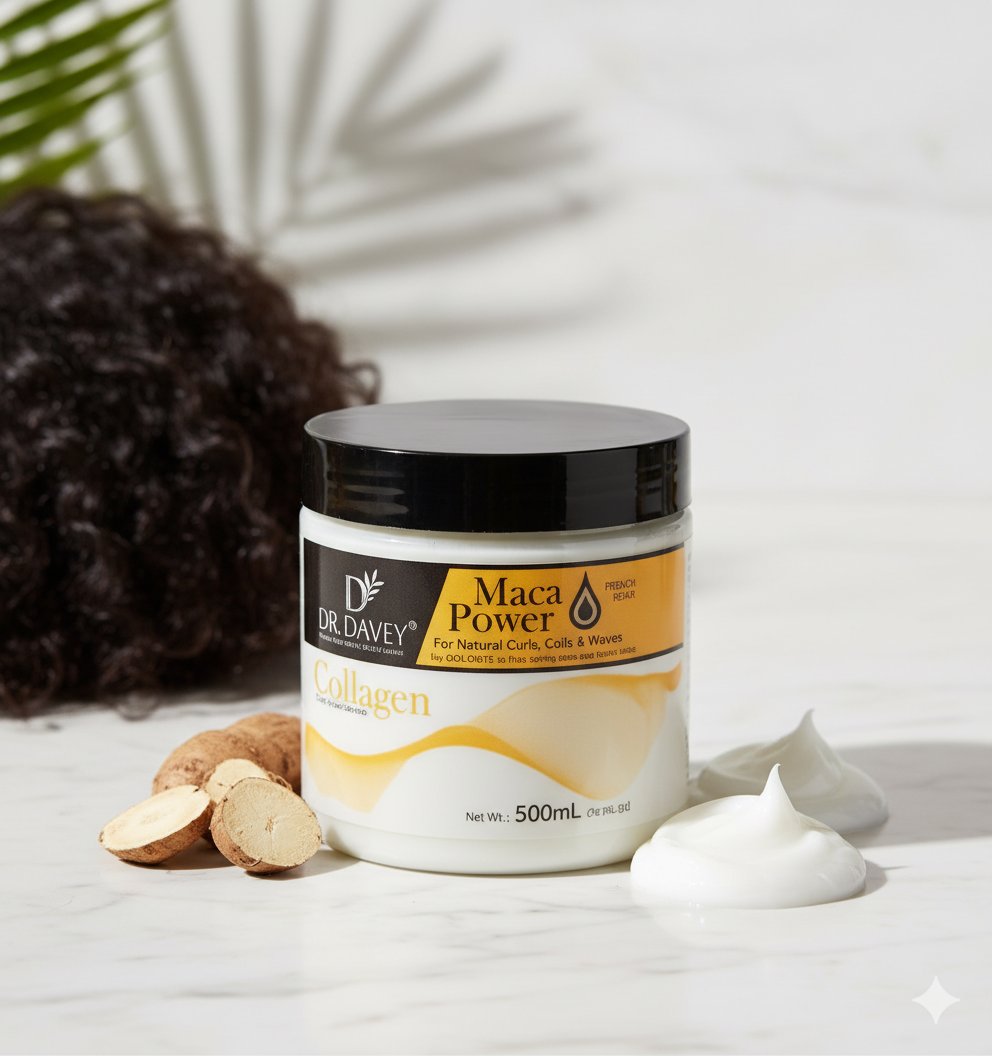 Maca Power Repair Collagen, 500 ML, Intense Hydration, Suitable for All Hair Types B44 \ 4897075018346 - Image 1