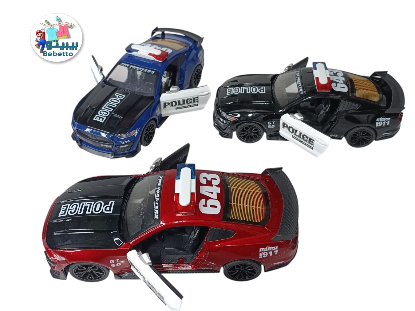 POLICE MODEL CAR -F16 \ F053280 - Image 2