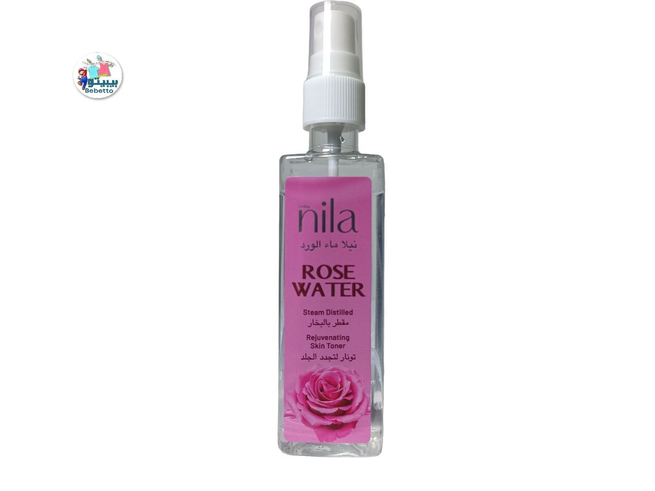 Nila ROSE WATER Steam Distilled Rejuvenating Skin Toner G42 \ 8908004811726 - صورة 2