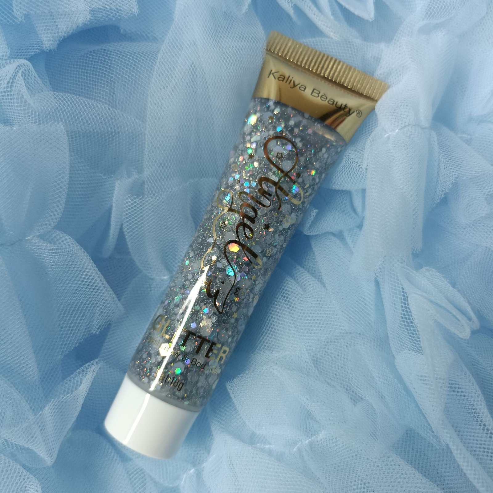 Gel Eye Makeup, 3D Glitter, Diamond Eyeshadow, Festival Party, Face 18g -D42 \ 6973568888592 - Image 4