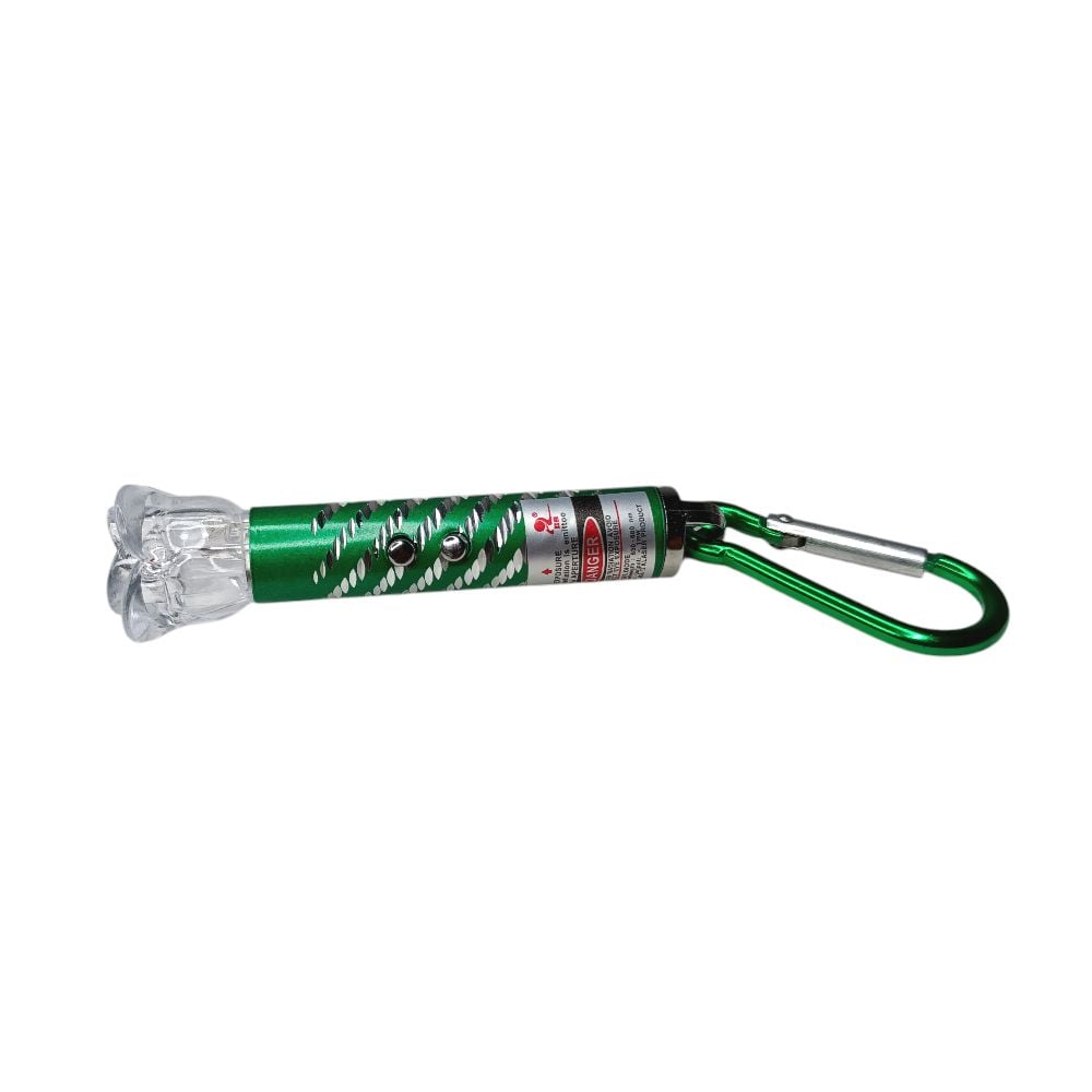 2in1 LED Flashlight With 5mW Red Laser Pointer D11 \ F010283 - Image 2