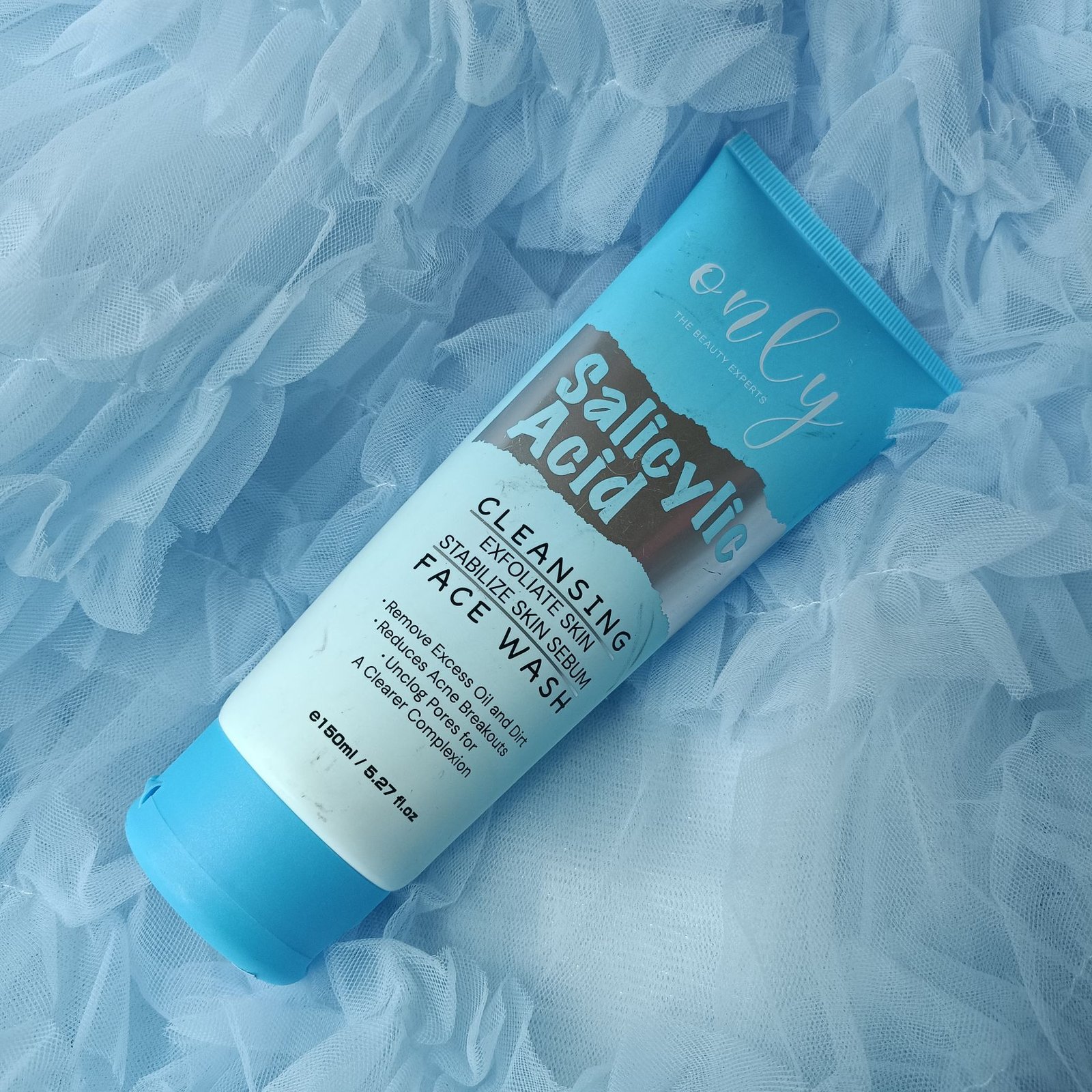 ONLY SALICYLIC ACID CLEANSING  EXFOLIATE SKIN STABILIZE SKIN SEBUM  FACE WASH 150ML -A \ 6929428206945 - Image 2