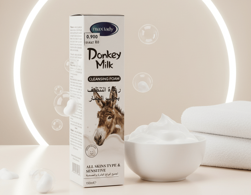 Max Lady Donkey Milk Cleansing Foam F42 \ 8906012849052 - Image 1