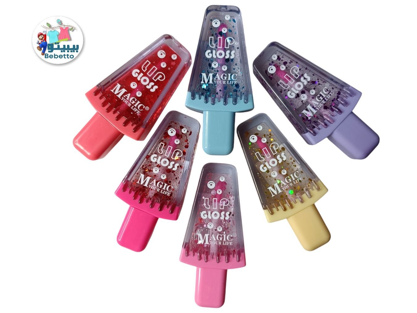Lipstick Matte 6 Color Ice Cream Liquid Lip Glaze Cute Red Waterproof Long-lasting Lip Gloss Makeup Cosmetics -D42 \ 6982732511181 - Image 1