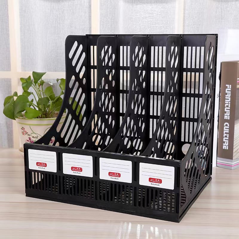 Four Tier Desktop File Organizer BLACK D30 \ 8200000031727 - صورة 2