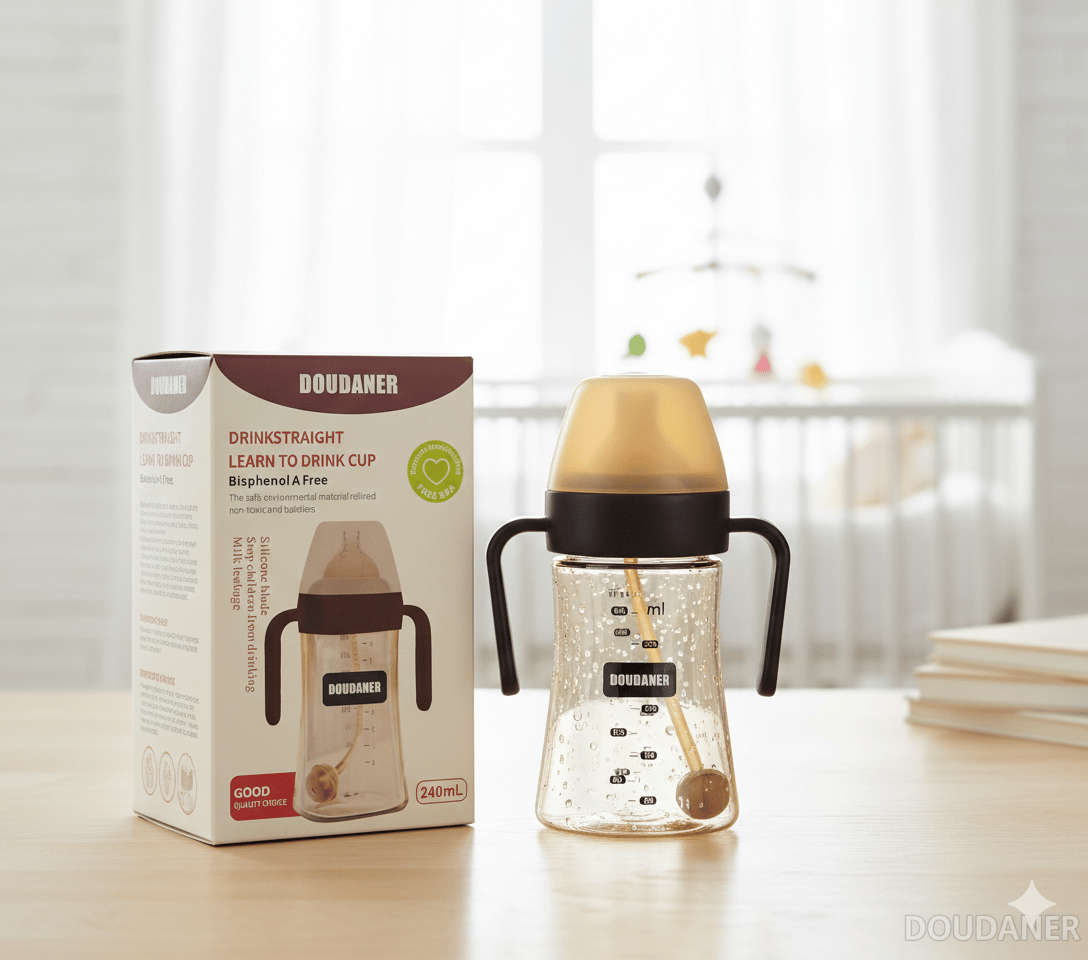 DOUDANER DRINKSTRAIGHT LEARN TO DRINK CUP Bisphenol A Free 240ml F33 \ 6972520333170 - Image 1