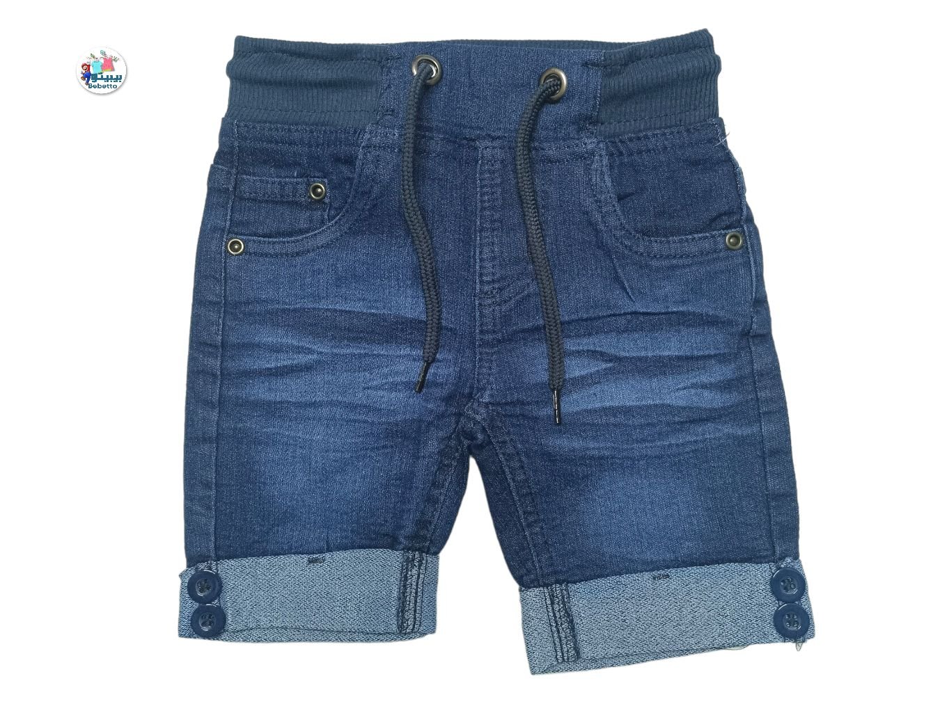 BOYS JEANS SHORT 500F\ E815583 - Image 1