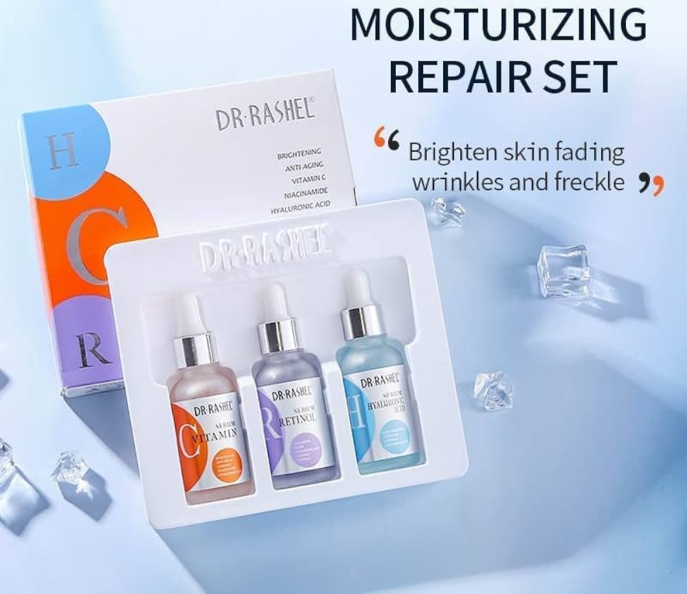 Pack Of 3 Dr. Rashel Complete Facial Serum Set F42 \ 6971764153476 - Image 2