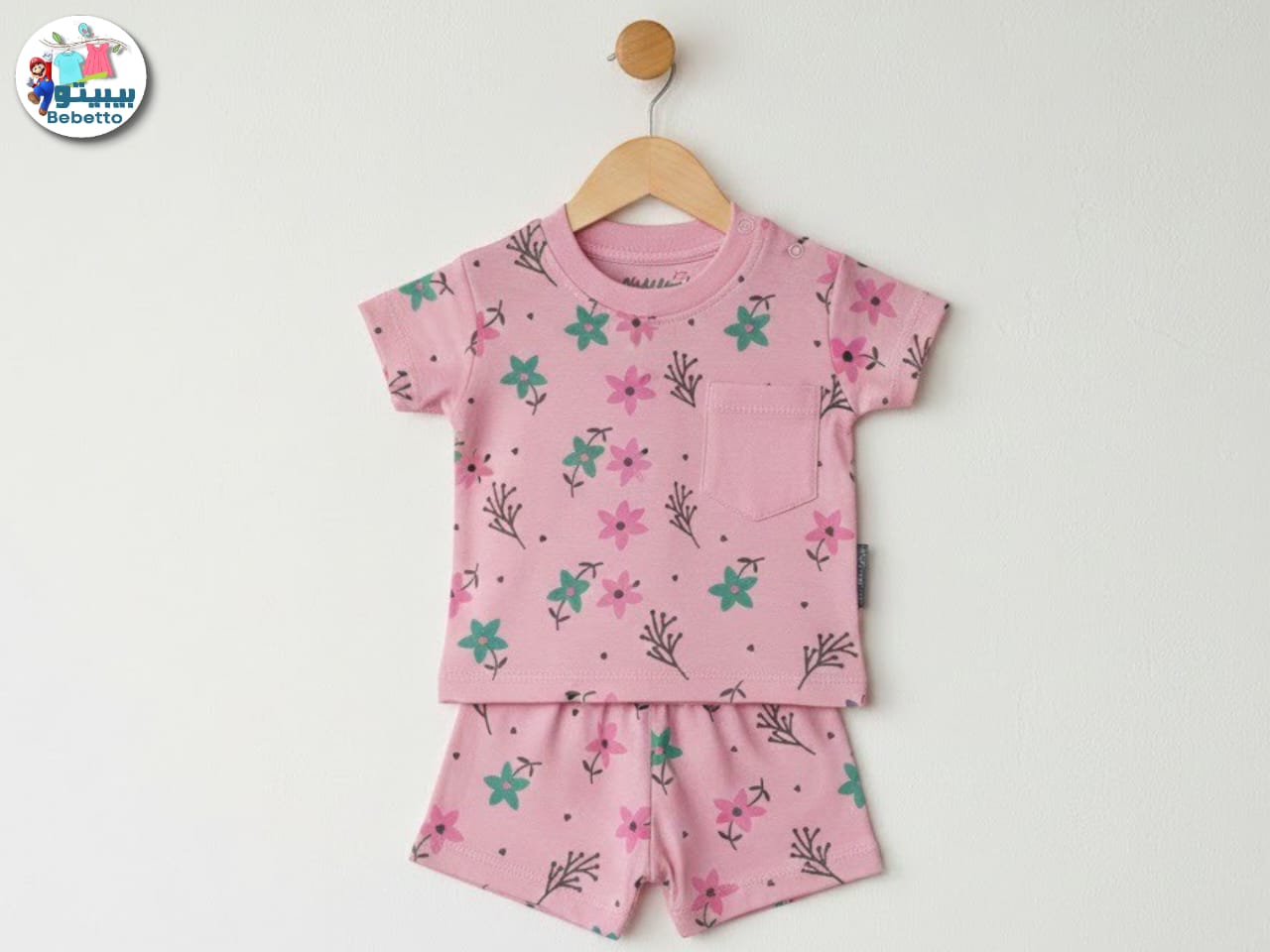 Bebetto baby's t-shirt and shorts set 50E \ F1216877 - Image 1