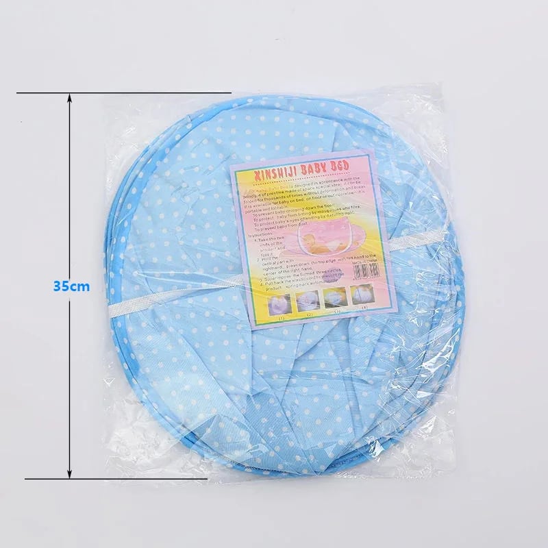Portable Folding Baby Travel Bed Crib Netting Kids Cots Newborn Foldable Sleeping Bed Mosquito Net Play Tent House 1750B \ 21539 - Image 9