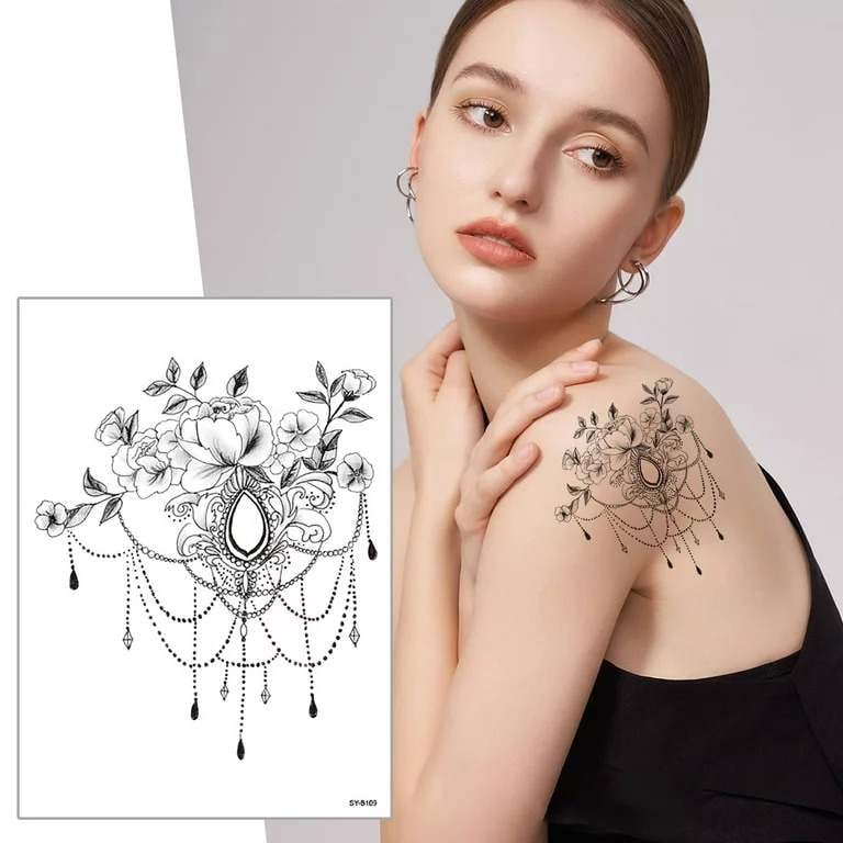 Tatoo Sticker C43 \ D901198 - Image 2