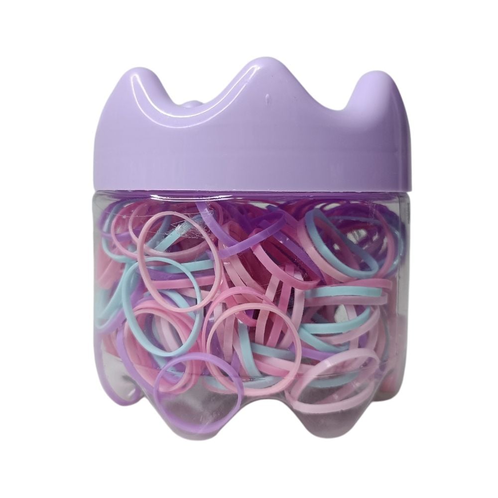 Girls Mix Color Small Rubber Band Hair -C4 \ F403331 - Image 5