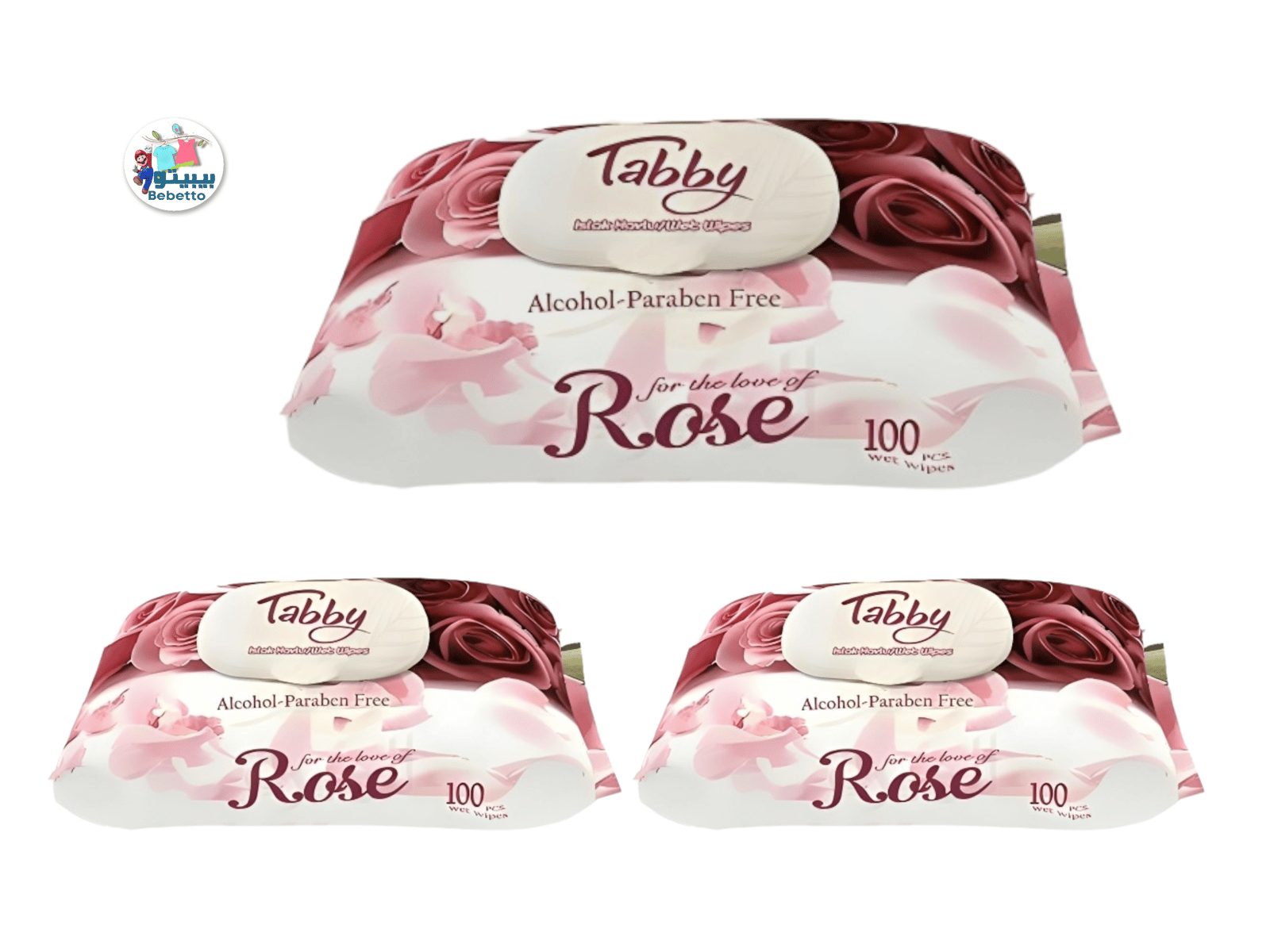 Giggles Wet Wipes Rose 72 pcs F33 \ 8680131202263 - Image 1