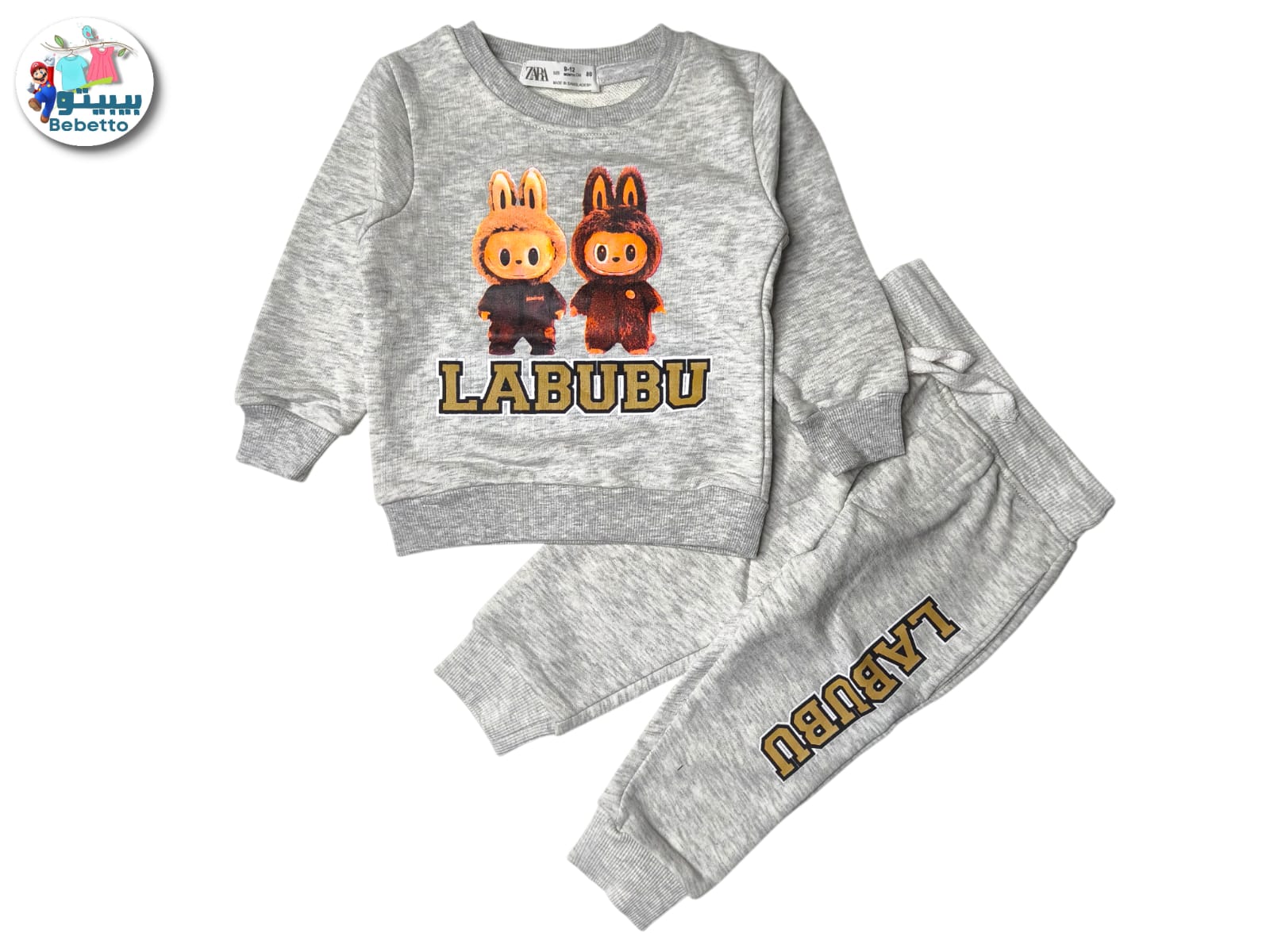 Bebetto tracksuits with Labubu designs 1800D \ F1219813 - Image 1